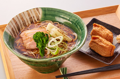 鴨南蛮そば定食